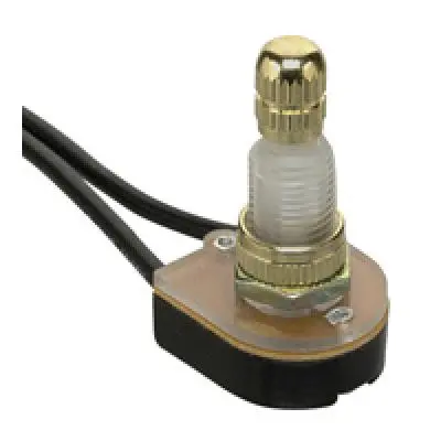 Switches Switch Rotary On Off Spst Knob Wire Lead 1