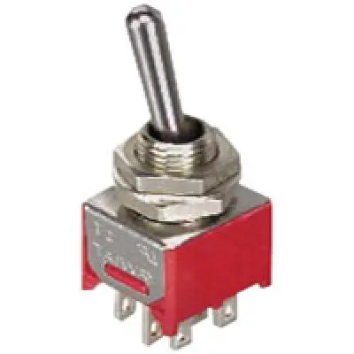 Switches Switch Toggle On On Dpdt Bat 3A 1