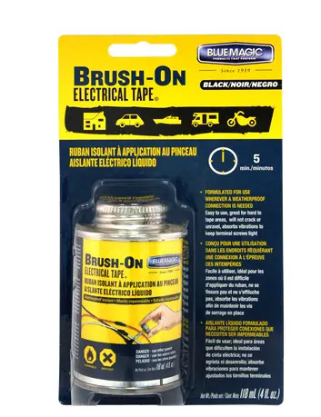 Techspan Brush-On Electrical Tape, Black, 118Ml 1