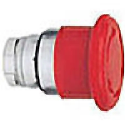 Techspan - Metallic E-Stop Push Button; Red; Twist To Release; 30Mm 1