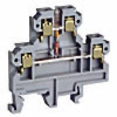Terminal Blocks Dbllevelindicatorterm.25A600v22-12Ga6mmg 1