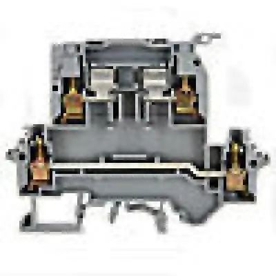 Terminal Blocks Fusetermdbllvl5x20&256.3A600v22-12Ga8mmg 1