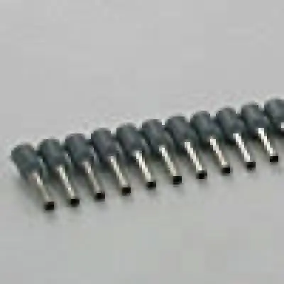 Terminals - Crimp Ferrule Strip 20Awg Grey10/Pk 1