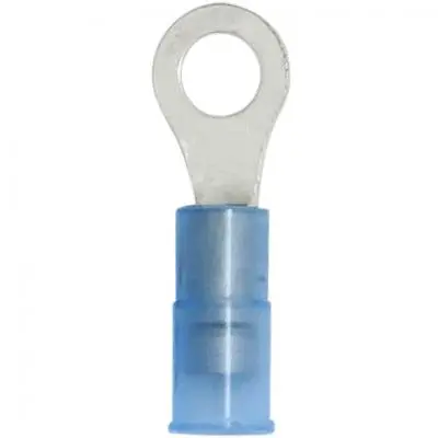Terminals - Crimp Ring Nyl Blu 16-14 10 100Pk 1
