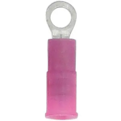 Terminals - Crimp Ring Nyl Red 22-18 6S 100Pk 1