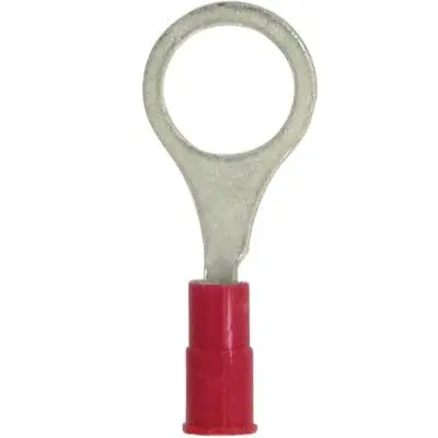 Terminals - Crimp Ring Pvc Red 22-18 3/8Inch 100Pk 1
