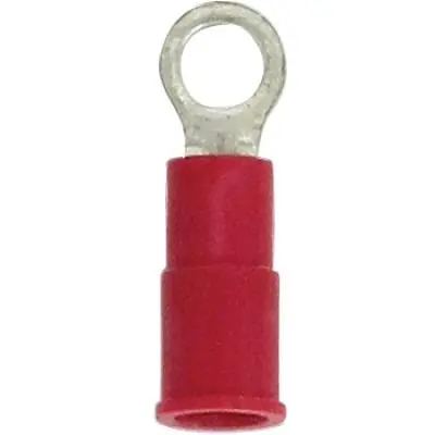 Terminals - Crimp Ring Pvc Red 22-18 6 100Pk 1