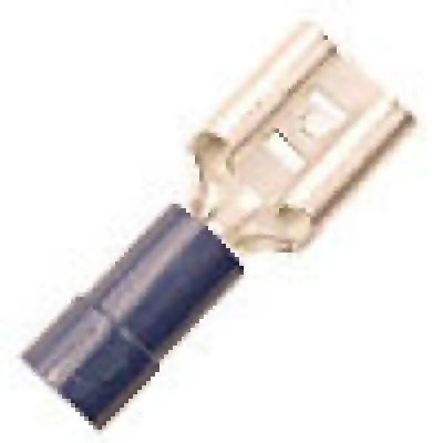 Terminals - Crimp Slide Pvc Fm Bl 16-14 .250 100Pk 1