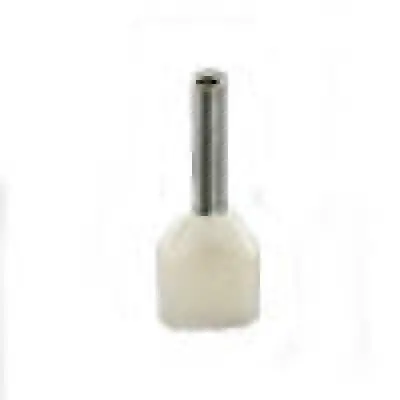 White 2X22awg 8Mm 500Pk.. 1