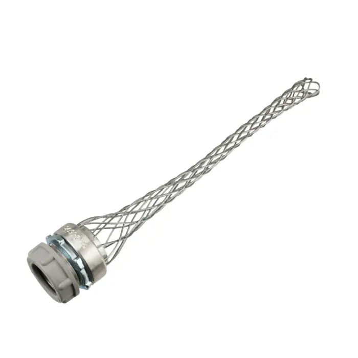 Wide Range Strain Relief - Insulated - Npt Thread 1.20 - 1.50 ..Fitting Thread Size:	1-1/2"..Mesh Length:	11-3/4" 1