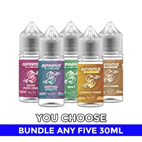 Spinmix Salts 30Ml Pick 5 Bundle 1