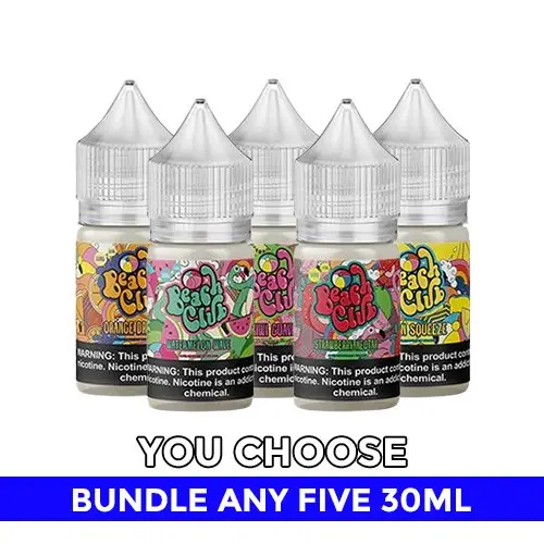 Beach Club Vapors 30Ml Pick 5 Bundle 1