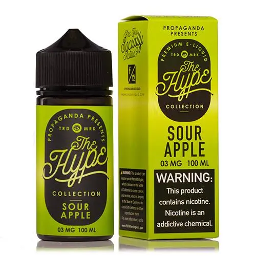The Hype Collection Sour Apple By Propaganda 100Ml 1