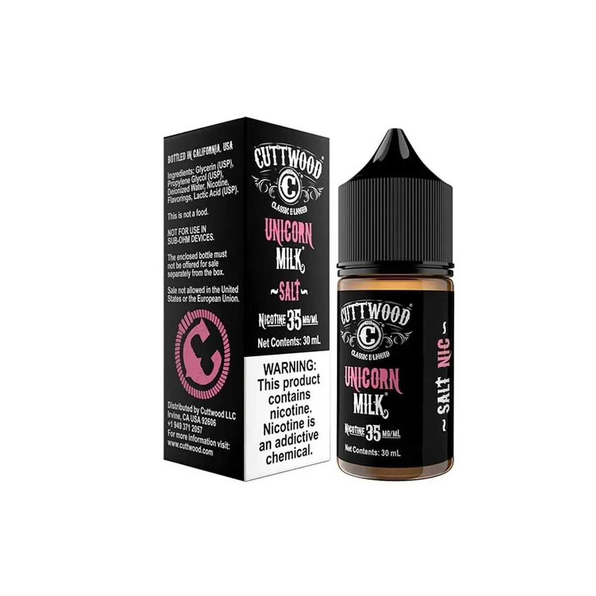 Unicorn Milk Salt By Cuttwood 30Ml 1