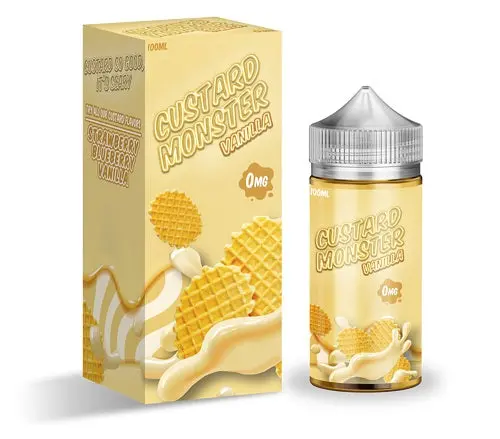 Custard Monster Vanilla Custard By Jam Monster 100Ml 1