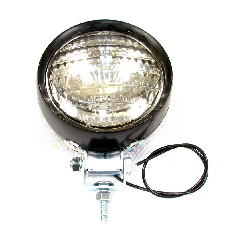 Fortpro 4 3/4" Round Work Light Lamp With Clear Lens And Rubber Housing | F235269 1