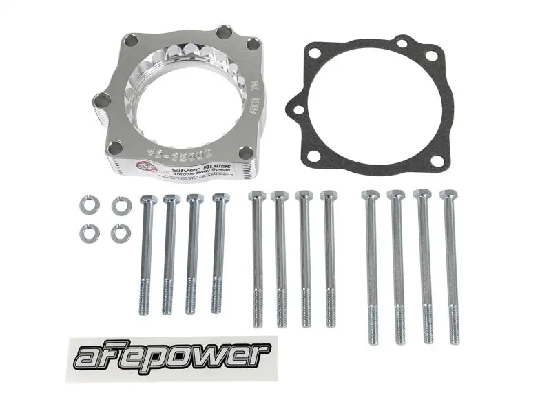 Afe Power Silver Bullet Throttle Body Spacer For 2003–2008 Dodge Ram 5.7L V8 (Compatible Only With Part #5X-10382) 2