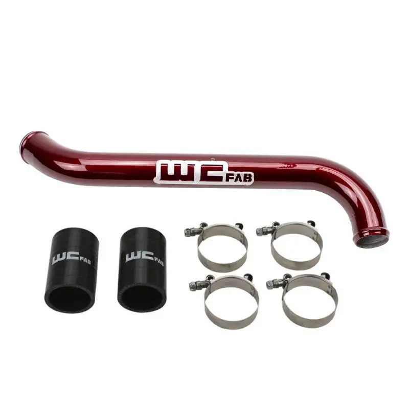 Wehrli Gloss White Upper Coolant Pipe For 2011–2016 Chevrolet Lml Duramax 6.6L Diesel 1