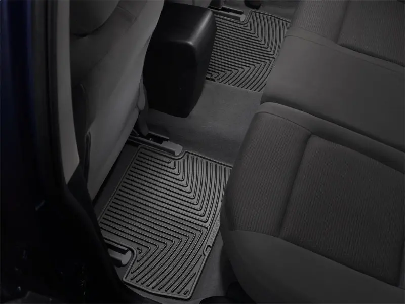 Weathertech Rear Floor Mats For Ford Taurus (2010–2019) – Heavy-Duty Rubber, Black 1