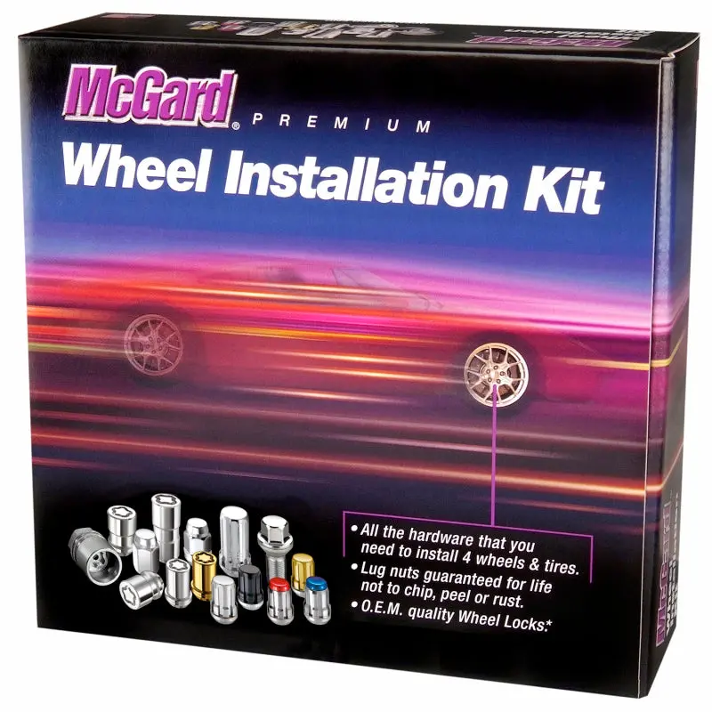 Mcgard Splinedrive 5-Lug Wheel Lock Kit With Installation Tool – Black Cone Seats, M14X1.5 Thread, 1-Inch Hex 1