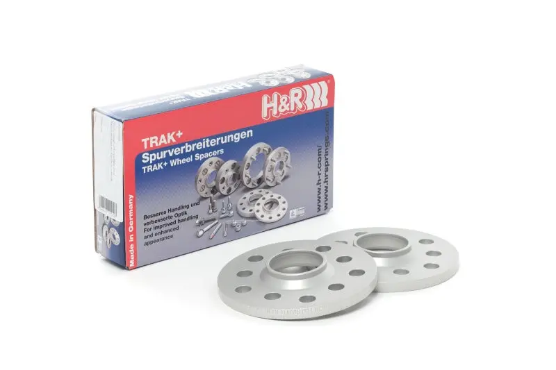 H&R Trak+ 20Mm Black Wheel Spacers – 5X114.3 Bolt Pattern, 66.2Mm Center Bore, M12X1.25 Thread 1
