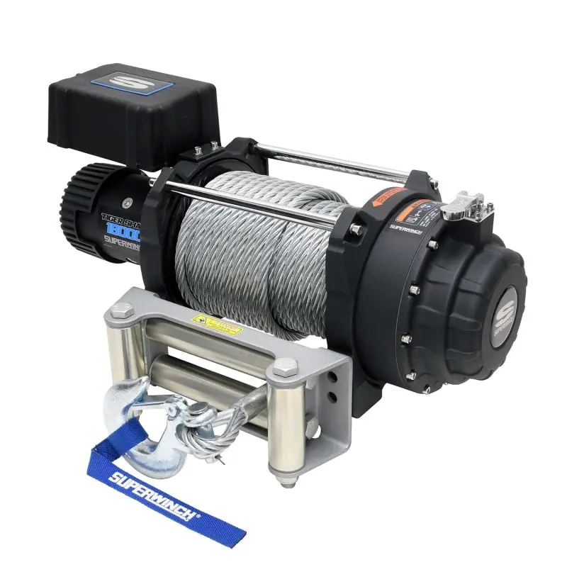 Superwinch Tiger Shark 18,000-Lb Winch – 24V Dc Electric Recovery System 1