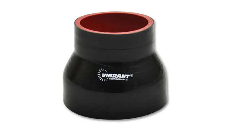 Vibrant Black Silicone Reducer Coupler: 1.00" Id To 0.75" Id × 4" Length 1