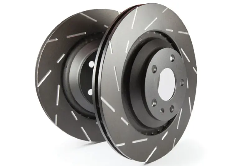 Ebc Usr Slotted Front Brake Rotors – Designed For 2014–2017 Mazda 3 2.0L Models 1