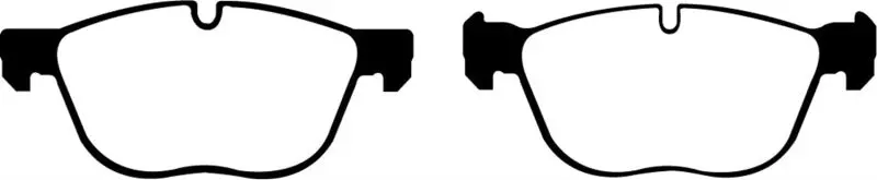 Ebc Yellowstuff Front Brake Pads For 2007–2010 Bmw X5 3.0I 1