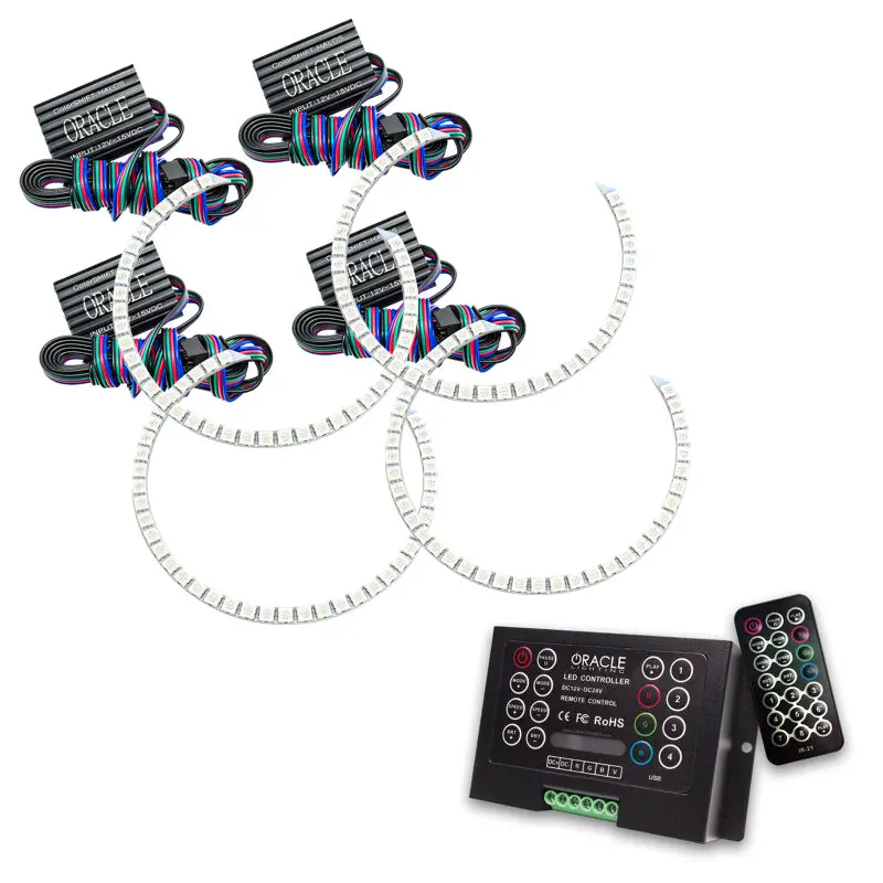 Oracle Colorshift Halo Lighting Kit For Chevrolet Suburban (2007–2014) – Rgb Led Ring System With 2.0 Smart Controller 1
