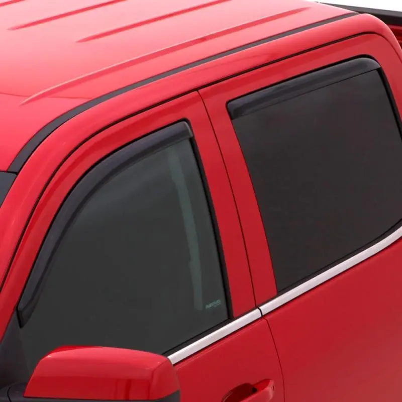 Avs In-Channel Ventvisors For 2011–2015 Chevy Cruze – Smoke-Tinted Front & Rear Window Deflectors (4-Piece) 1