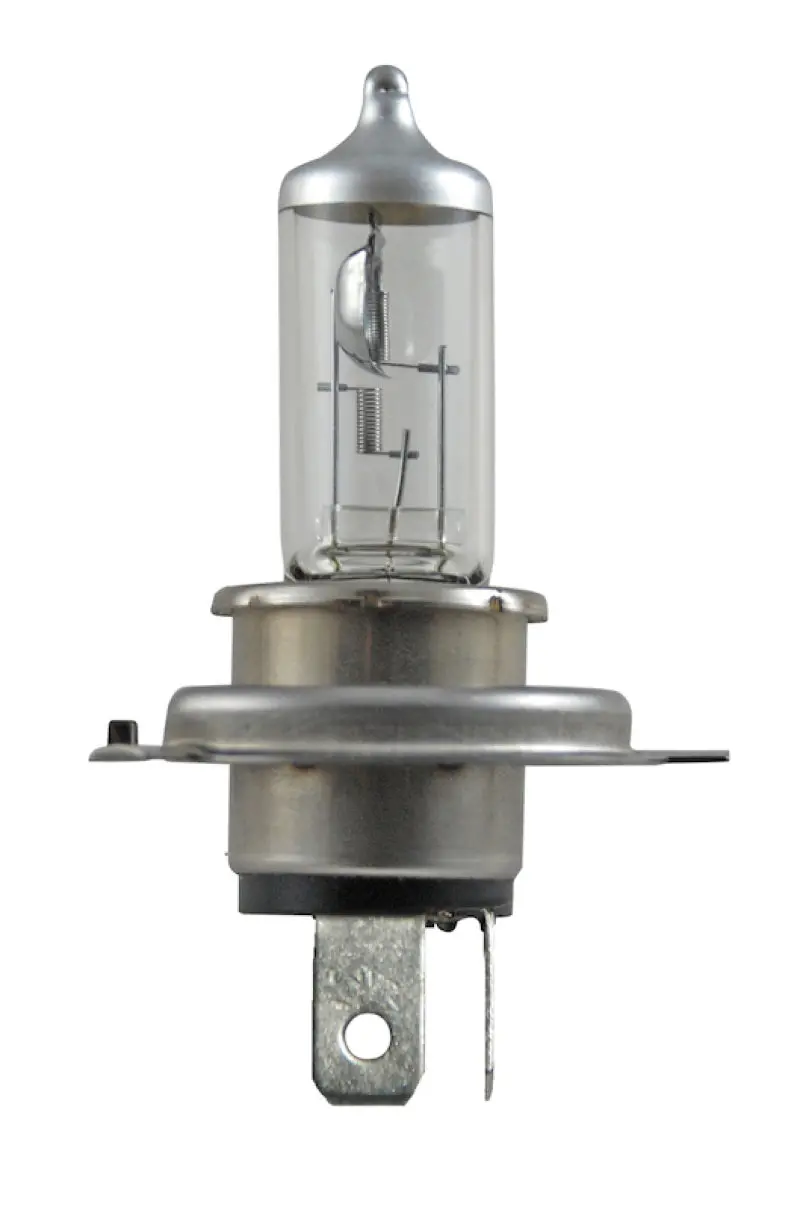 Hella H4 Dual-Beam Halogen Bulb – 12V, 60/55W, P43T Base, +50% Lumen Output 1