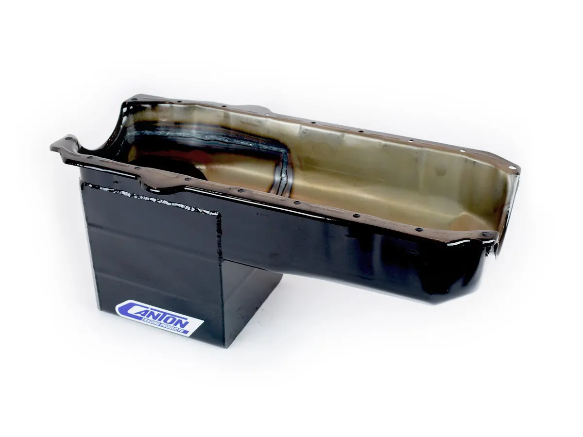 Canton 16-080 Oil Pan Small Block Chevy Pre 1985 10 Inch Deep Sump 4X4 Truck Pan 1