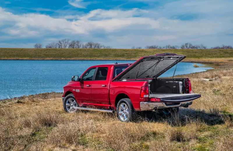 Undercover Elite Lx Hard Tonneau Cover For Ram 1500 (2009–2018, 2019–2020 Classic) & Ram 2500/3500 (2010–2020) — 6.4 Ft, Flame Red 1
