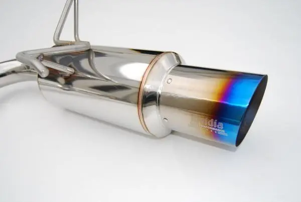 Invidia N1 Dual Exhaust System For 2008–2011 Subaru Sti Hatchback & 2011 Wrx Hatch – Titanium-Tipped Cat-Back 1