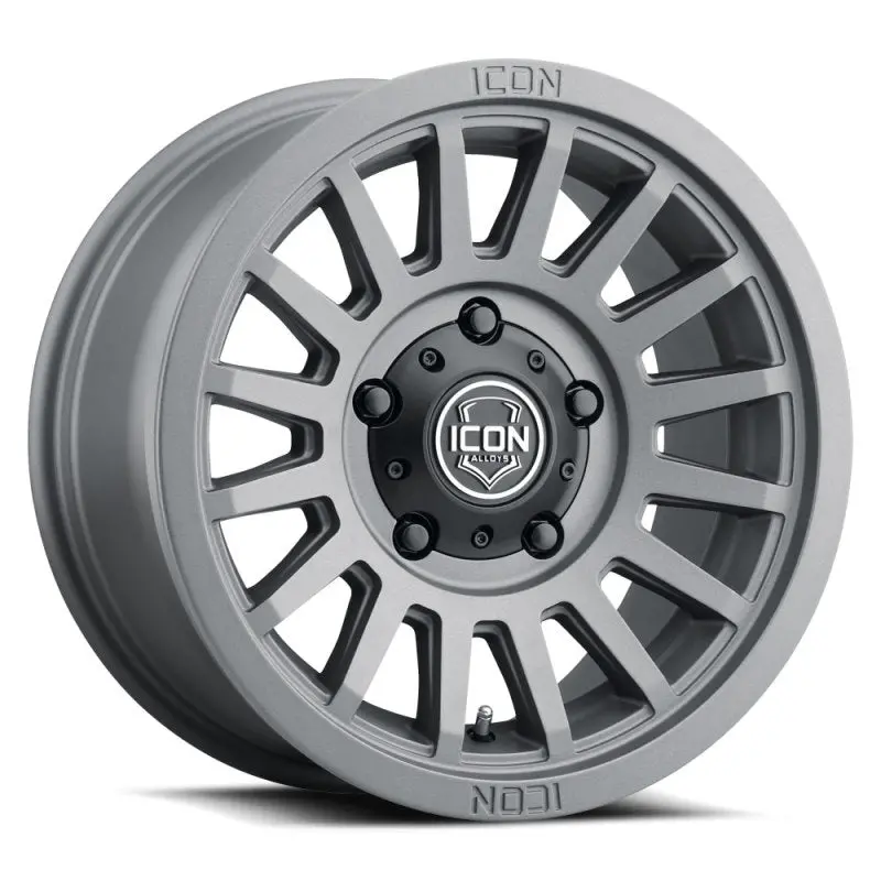 Icon Recon Slx Charcoal Wheel – 17X8.5", 6X5.5", 25Mm Offset, 5.75" Backspace, 95.1Mm Bore 1