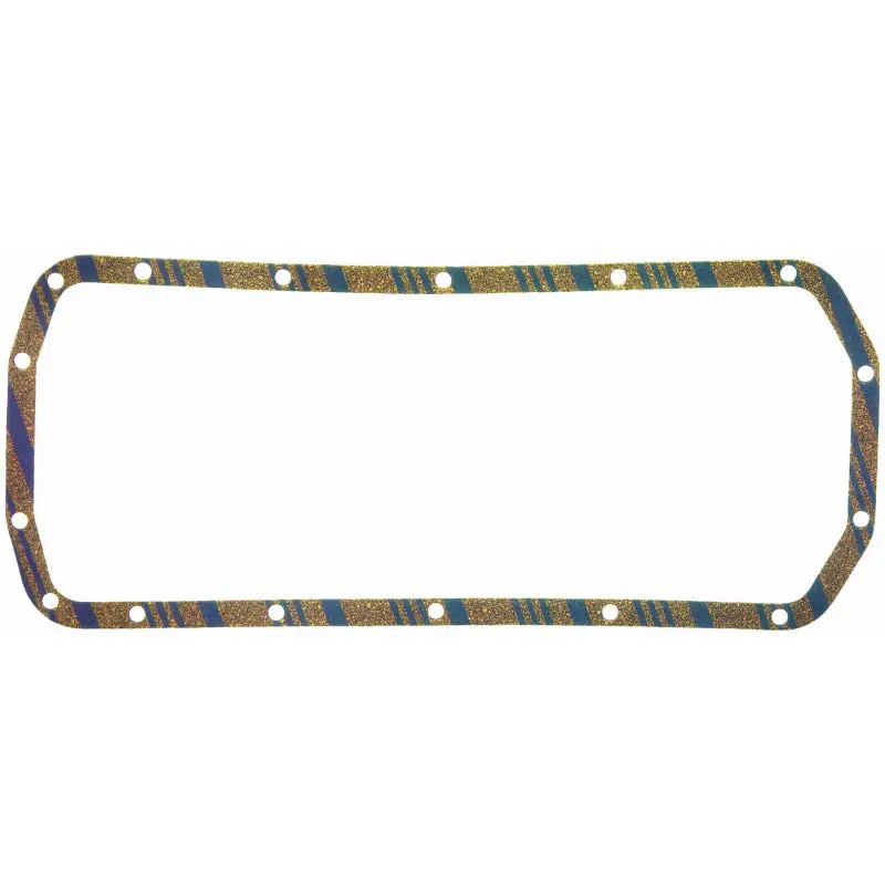 Fel-Pro Os 12992 C Oil Pan Gasket Set For Triumph Tr8 – Blue Stripe Cork-Rubber Composite 1