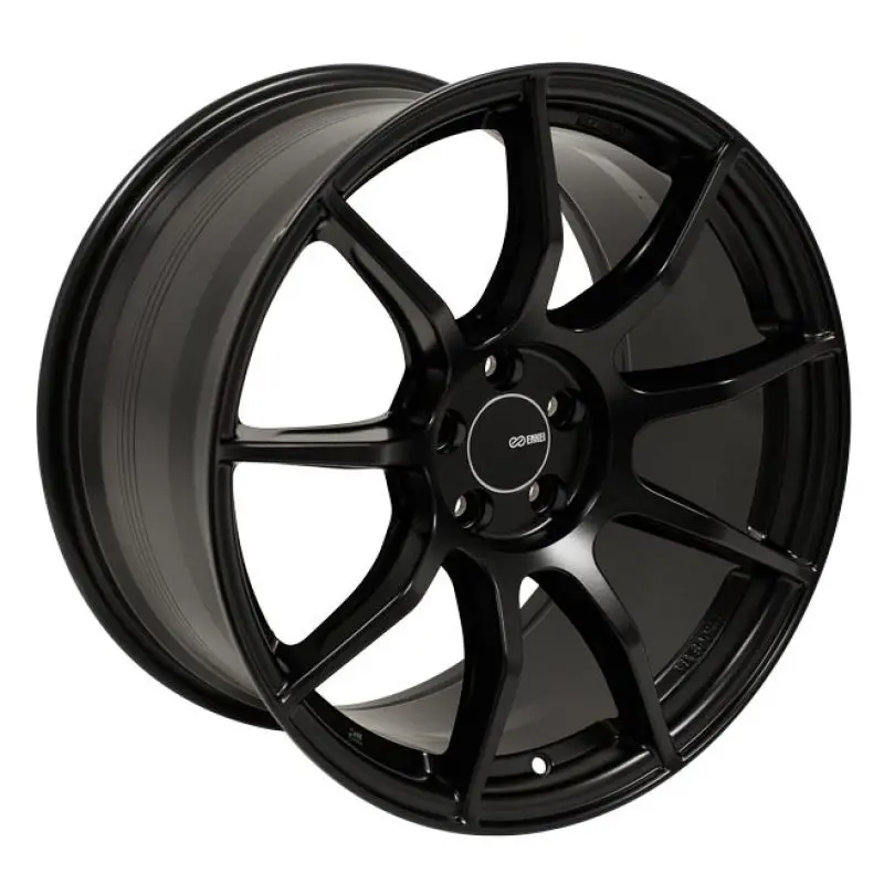 Enkei Ts9 18X8-Inch Alloy Wheel – 5X114.3Mm Bolt Pattern, 45Mm Offset, 72.6Mm Center Bore, Gloss Black 1