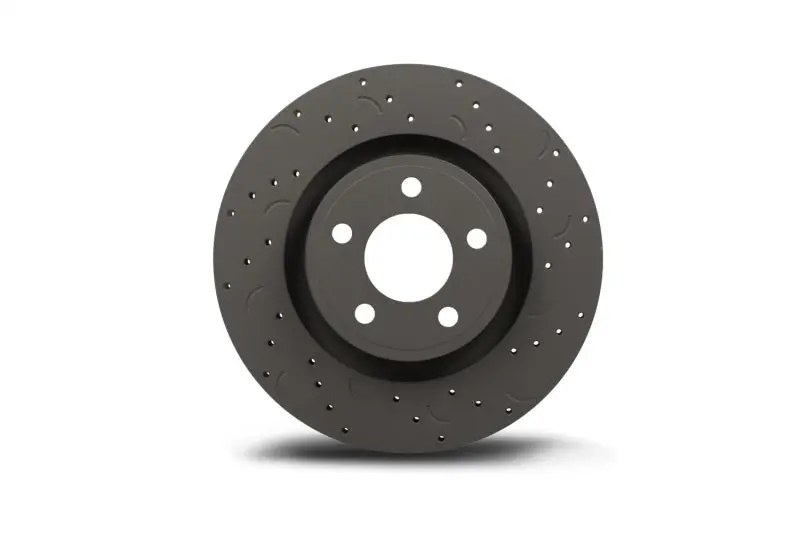 Hawk Talon High-Performance Brake Rotors – Drilled & Slotted For Improved Cooling And Bite 1