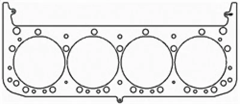 Cometic Mlx Cylinder Head Gasket For Chevy Small Block V8 – .048In Thickness, 4.220In Bore, Round-Bore Design 1