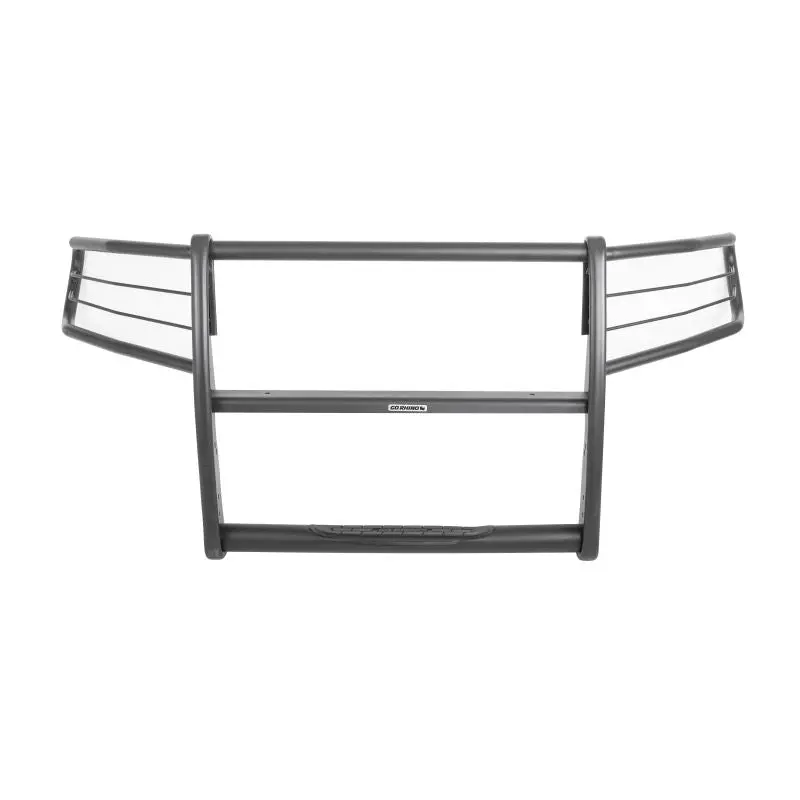 Go Rhino 19-24 Ram 1500 3100 Series Stepguard Center Grille + Brush Guards - Tex. Black 1