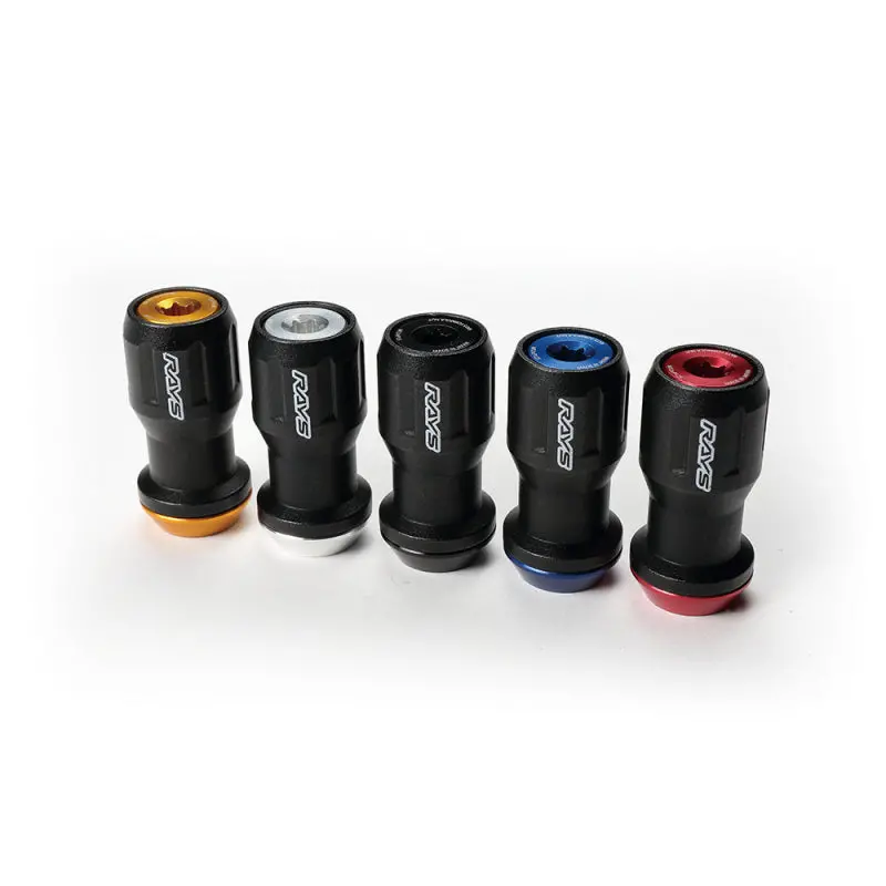 Rays Fn-Ii Blue/Black Formula Lug Nuts – 12X1.50 Thread Pitch, 20-Piece Set 1