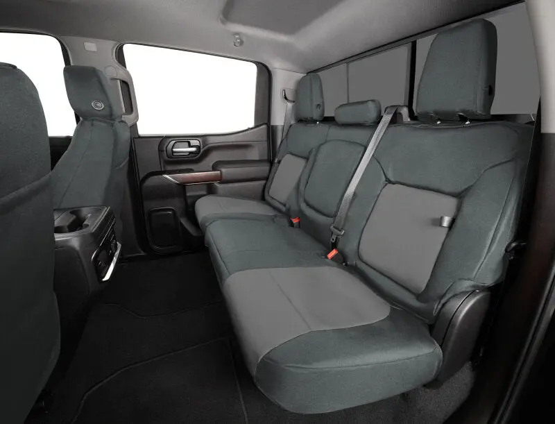 Covercraft Endura Precisionfit Front Row Seat Covers For 2019–2024 Subaru Ascent – Charcoal/Silver Two-Tone 1