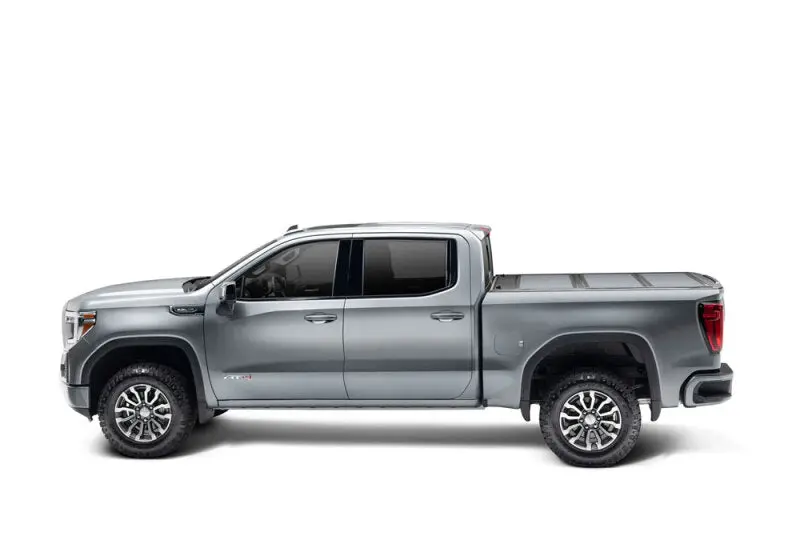 Undercover Fusion Retractable Bed Cover For 2014–2016 Chevy/Gmc Silverado & Sierra – 78" Length, Iridium Finish 1