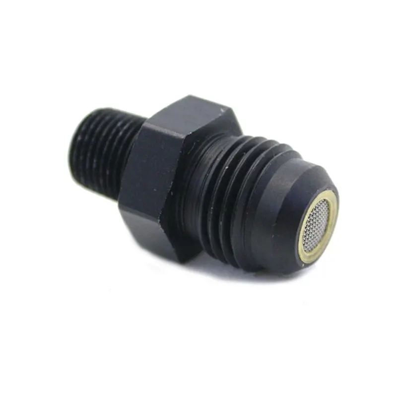 Nitrous Express 6An To 1/8" Npt Straight Filter Fitting For Nitrous Systems 1