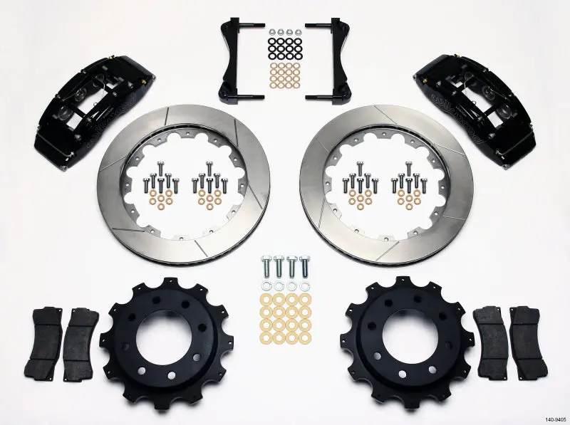 Wilwood Tc6R Rear Brake Kit – 16" Rotor, Fits 1999–2010 Gm H2 & 2500 Trucks (4.63 Center Distance) 1