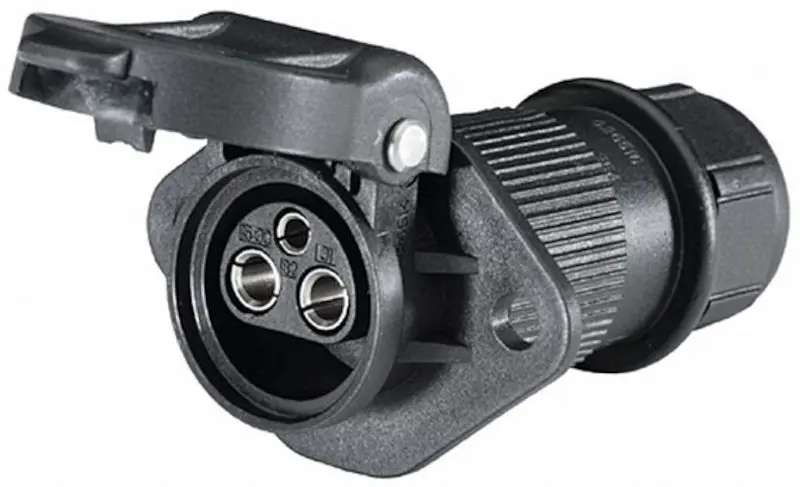 Hella Socket 3 Pole W/ Grommet 1