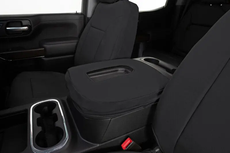 Covercraft Endura Precisionfit Seat Covers For 2015–2023 Ford Mustang – Front Row, Black/Black 1
