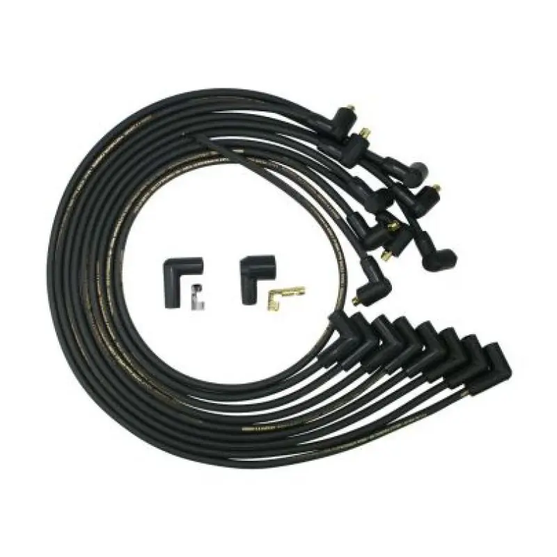 Moroso 90-Degree Non-Hei Crab Cap Ignition Wire Set For Big Block Chevy Applications 1