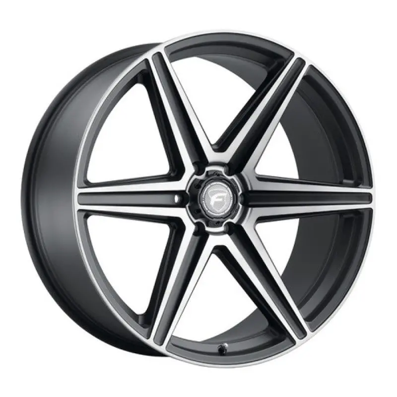 Forgestar X6 24X10 / 6X135 Bp / Et25 / 6.5In Bs Satin Black Wheel 1